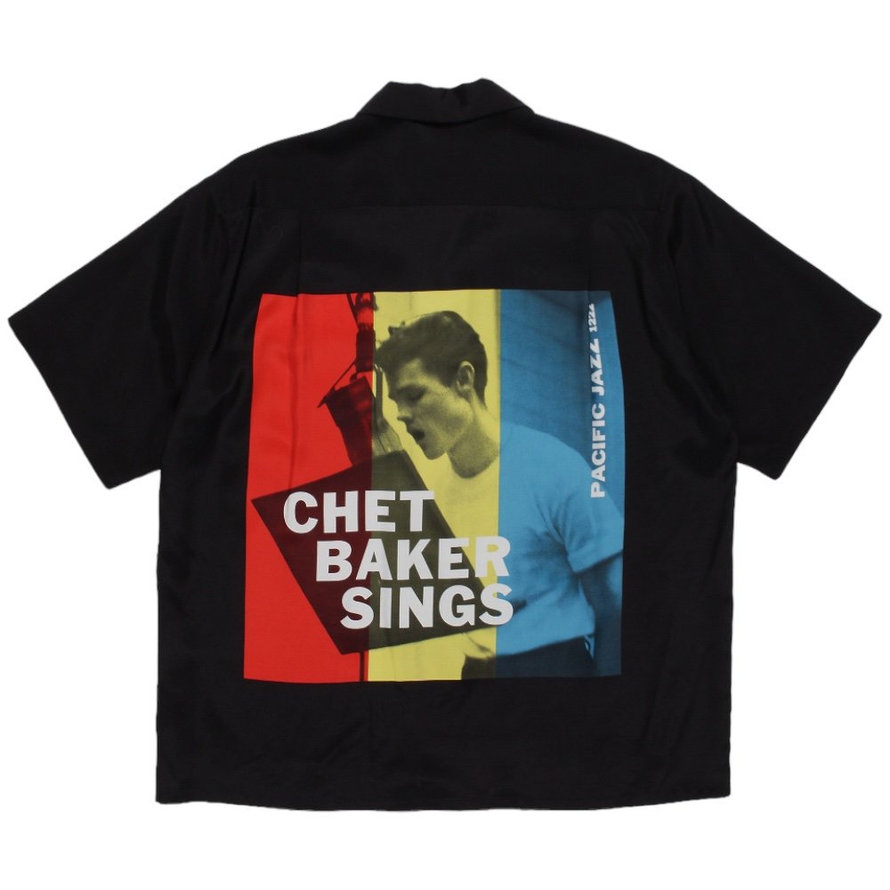 WACKOMARIA<BR>CHET BAKER / S/S HAWAIIAN SHIRT(TYPE-1)