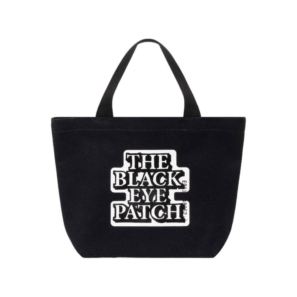 BlackEyePatch <BR>OG LABEL TOTE BAG SMALL(BLACK)