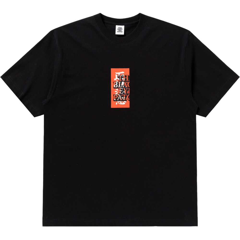 BlackEyePatch <BR>HANDLE WITH CARE TEE(BLACK)
