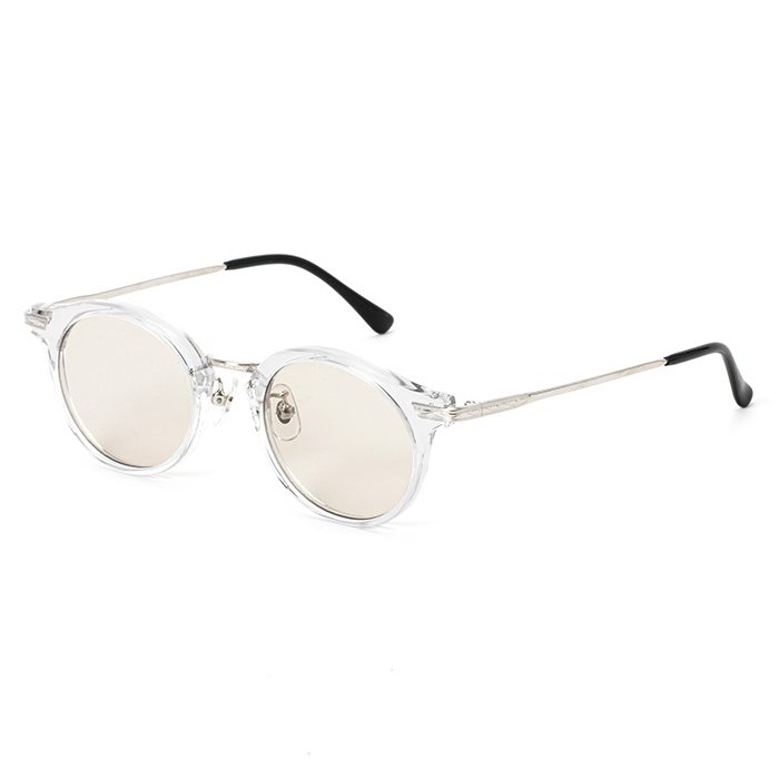 CALEE<BR>C/M Combi type glasses -Type B-(Clear.Brown)