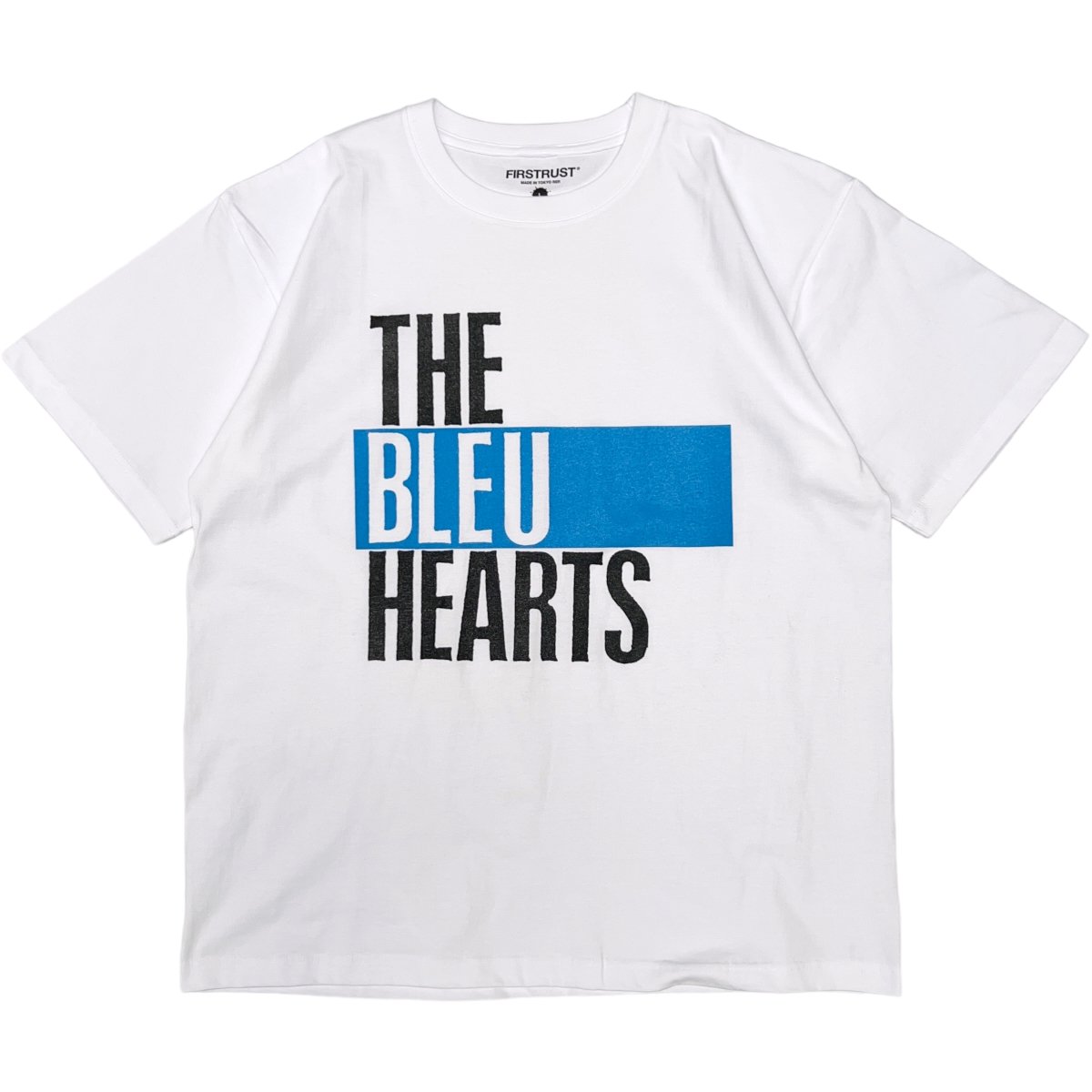 FIRSTRUST<BR>THE BLEU HEARTS / T-SHIRT(WHITEBLUE)