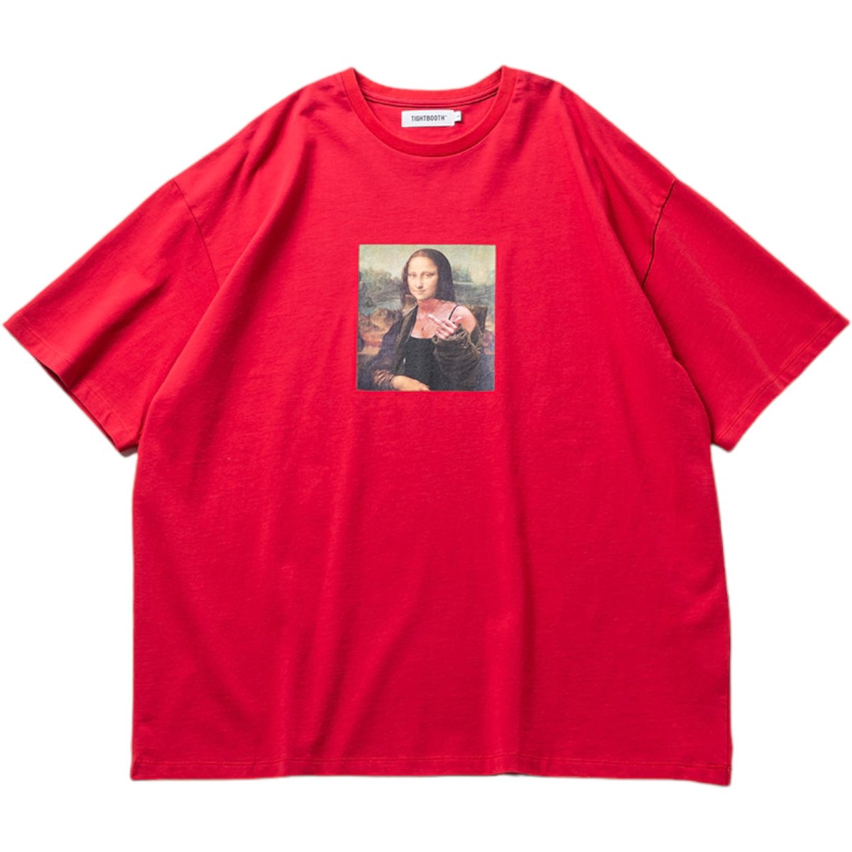 TIGHTBOOTH<BR>TBPR / SIT ON IT T-SHIRT(RED)