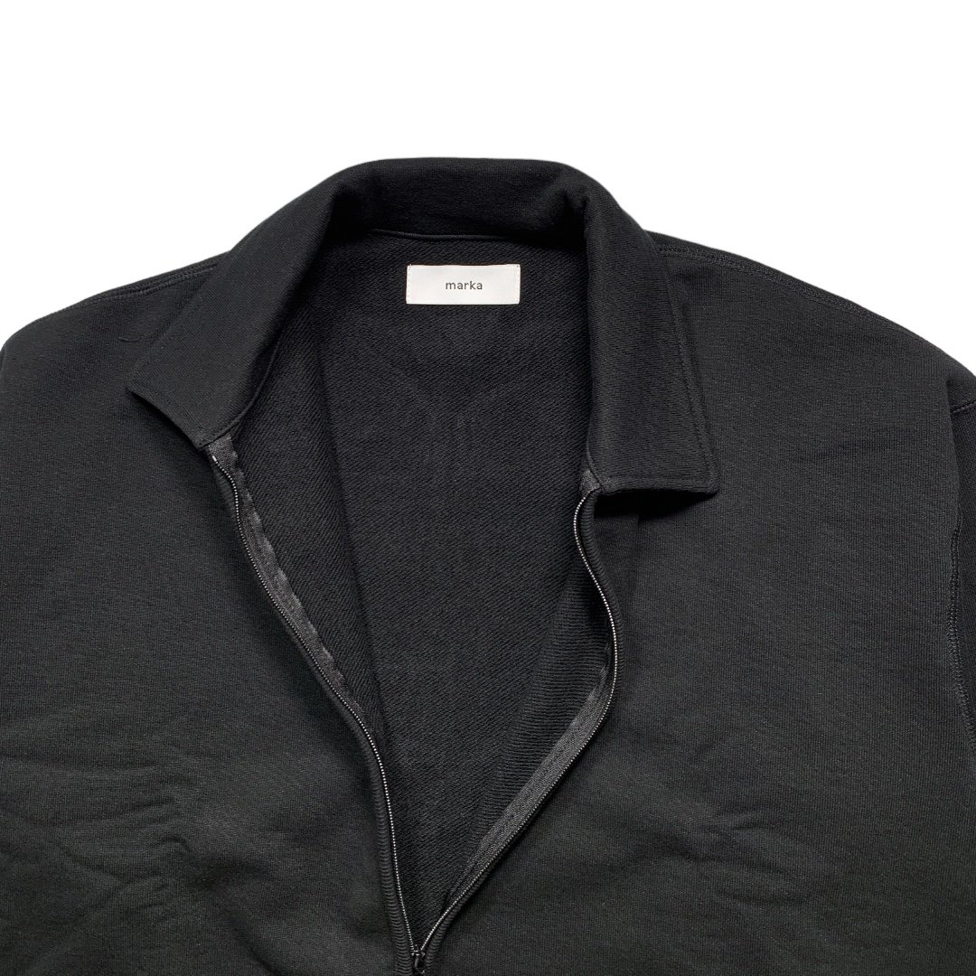 marka《マーカ》HALF ZIP POLO - ORGANIC COTTON KNIT FLEECE -(M23C