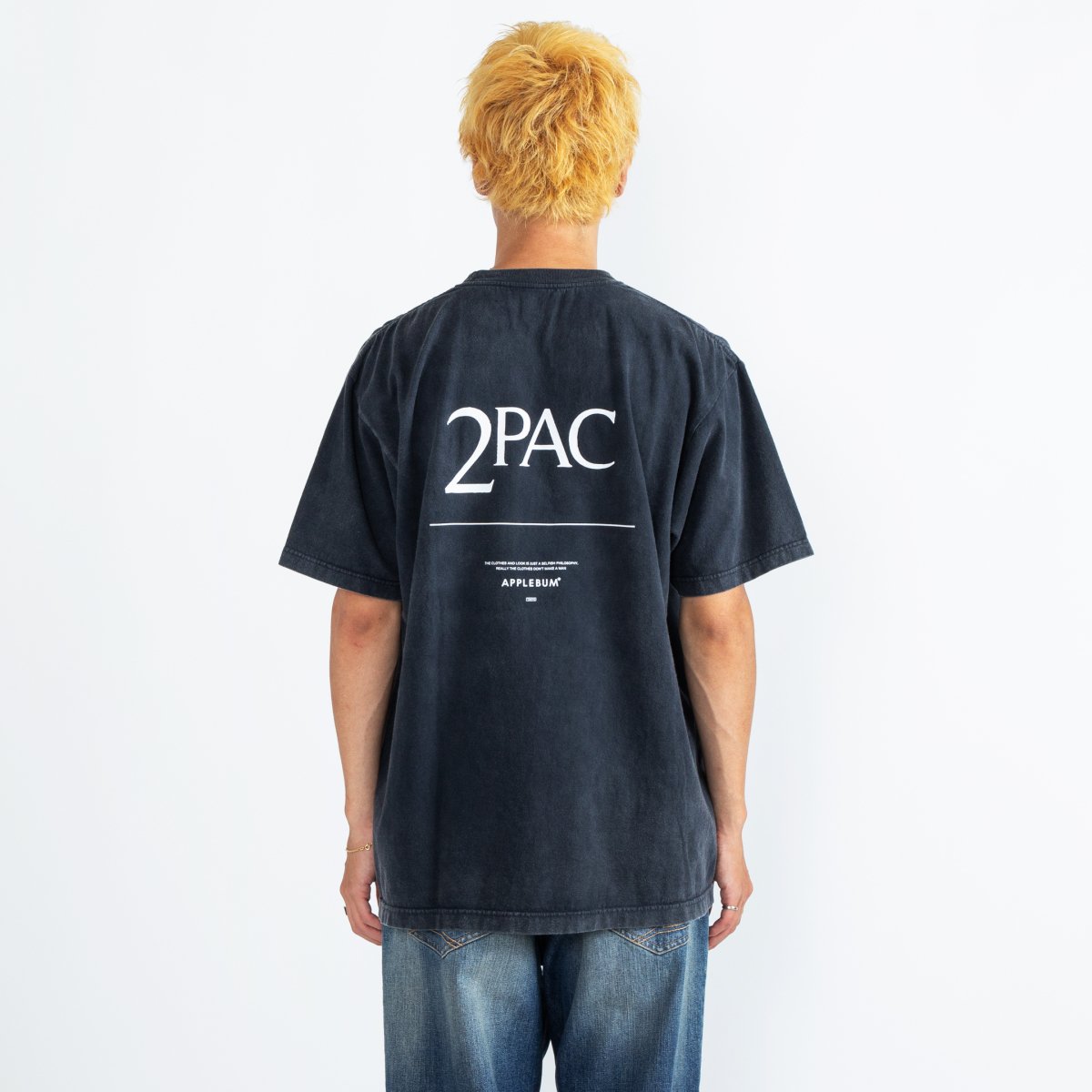 APPLEBUM《アップルバム》Resurrected Vintage T-shirt (SMOKE