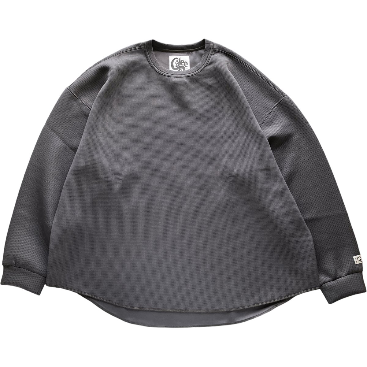 CALEE《キャリー》| MULTI WAY DOUBLE KNIT DROP SHOULDER L/S CS(CL