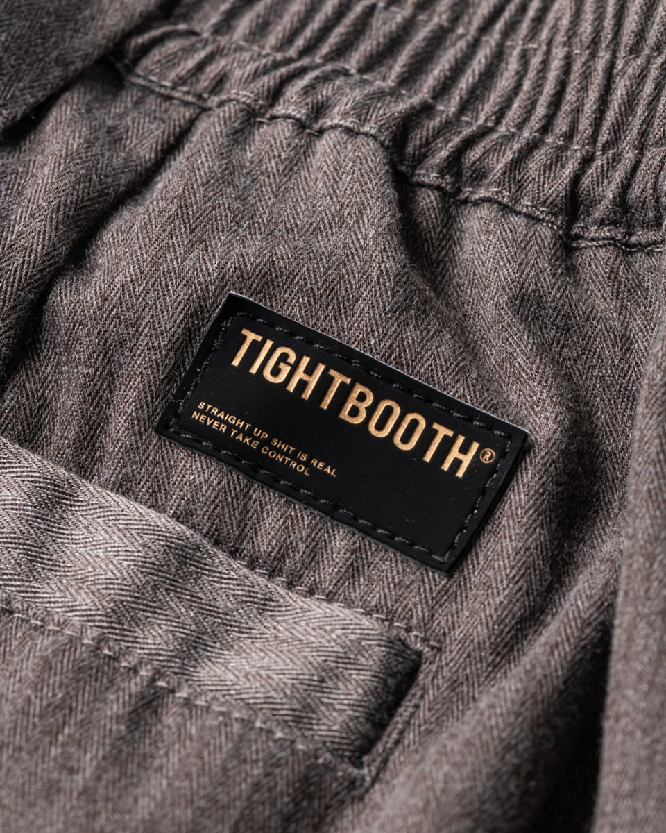 TIGHTBOOTH《タイトブース》HERRINGBONE BALOON PANTS(FW23-B07