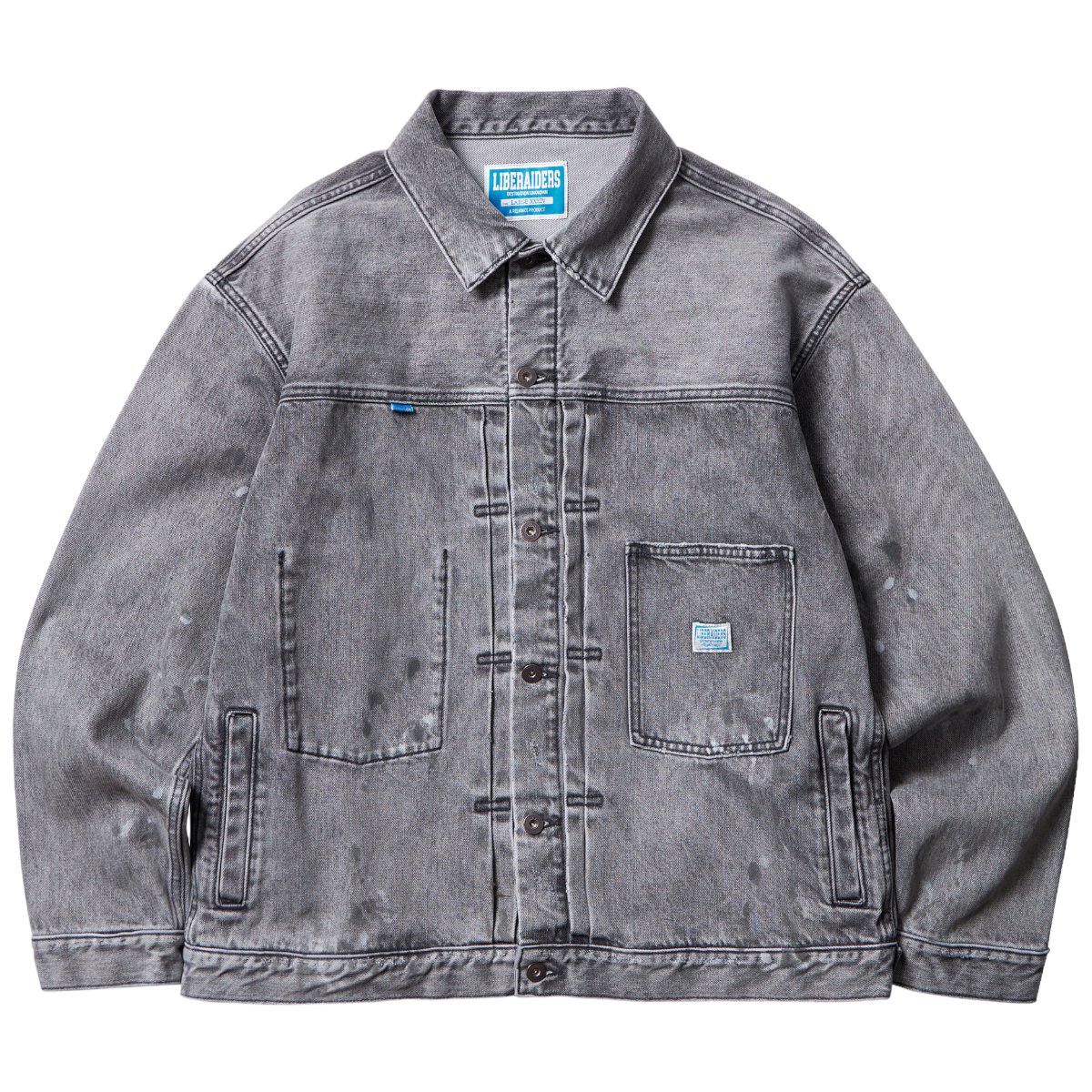 Liberaiders 《リべレイダース》BLEACHED DENIM JACKET(750092303