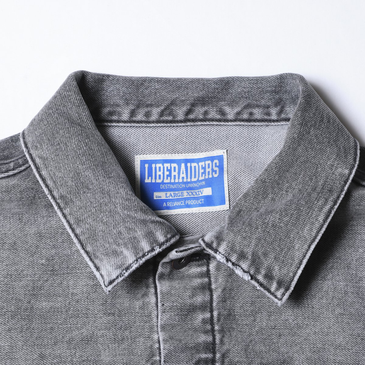 Liberaiders 《リべレイダース》BLEACHED DENIM JACKET(750092303