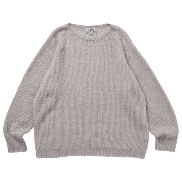 Si<BR>BRUSHED KNIT SWEATER(GREIGE)