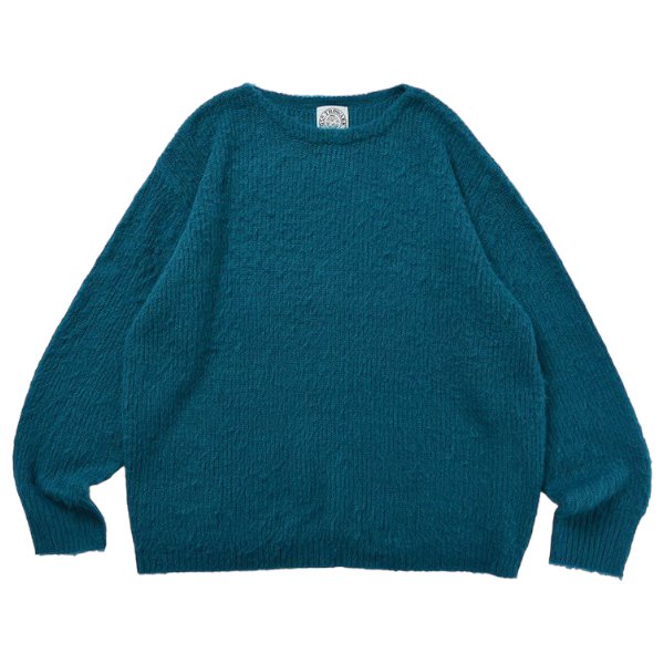 Si<BR>BRUSHED KNIT SWEATER(EMERALD)