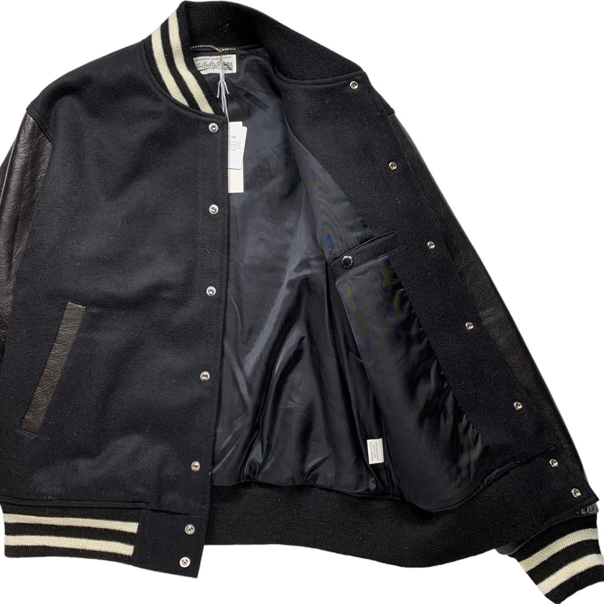 WACKOMARIA《ワコマリア》LEATHER VARSITY JACKET - B -(TYPE-1)(23FW