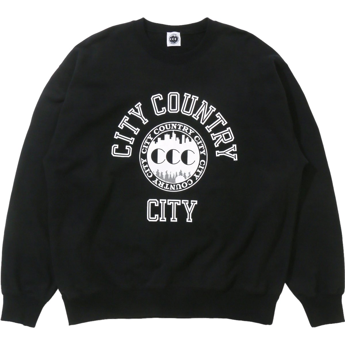 CITY COUNTRY CITY《シティカントリーシティー》COTTON SWEAT SHIRT