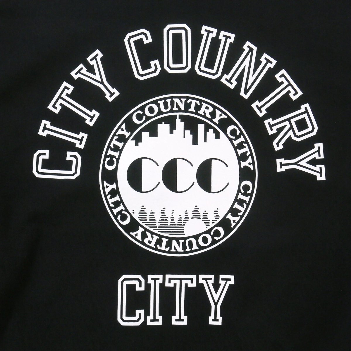 CITY COUNTRY CITY《シティカントリーシティー》COTTON SWEAT SHIRT