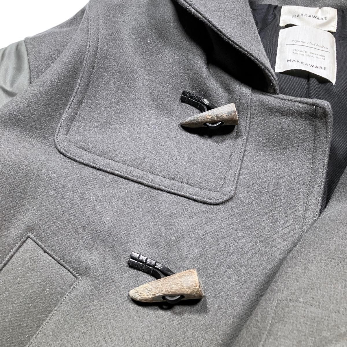 MARKAWARE《マーカウエア》DUFFLE COAT - ORGANIC WOOL MELTON MARKAWARE《マーカウエア》DUFFLE COAT - ORGANIC WOOL MELTON