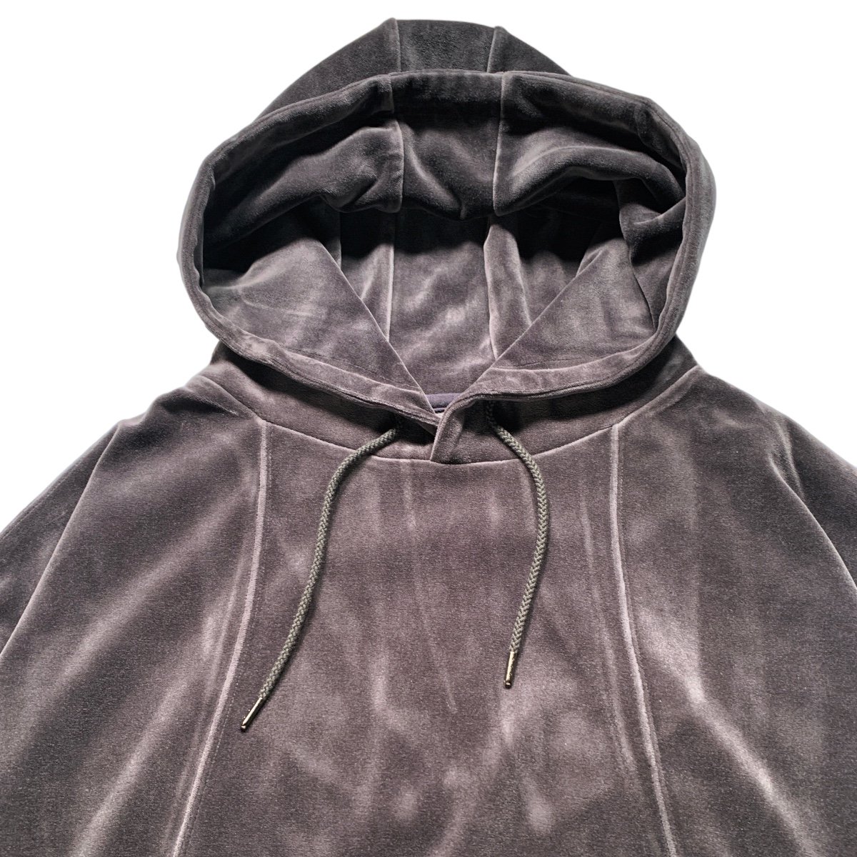 7,400円tightbooth velour hoodie CHARCOAL