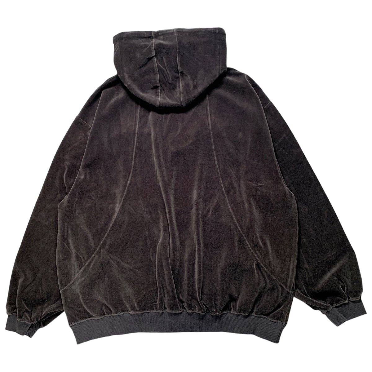 Tightbooth velour hoodie black M￼メンズ