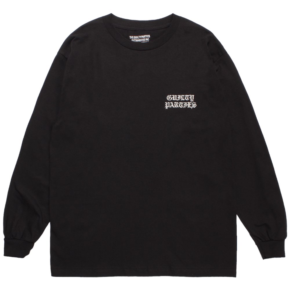 WACKOMARIA《ワコマリア》CREW NECK LONG SLEEVE T-SHIRT(TYPE-1)(23FW