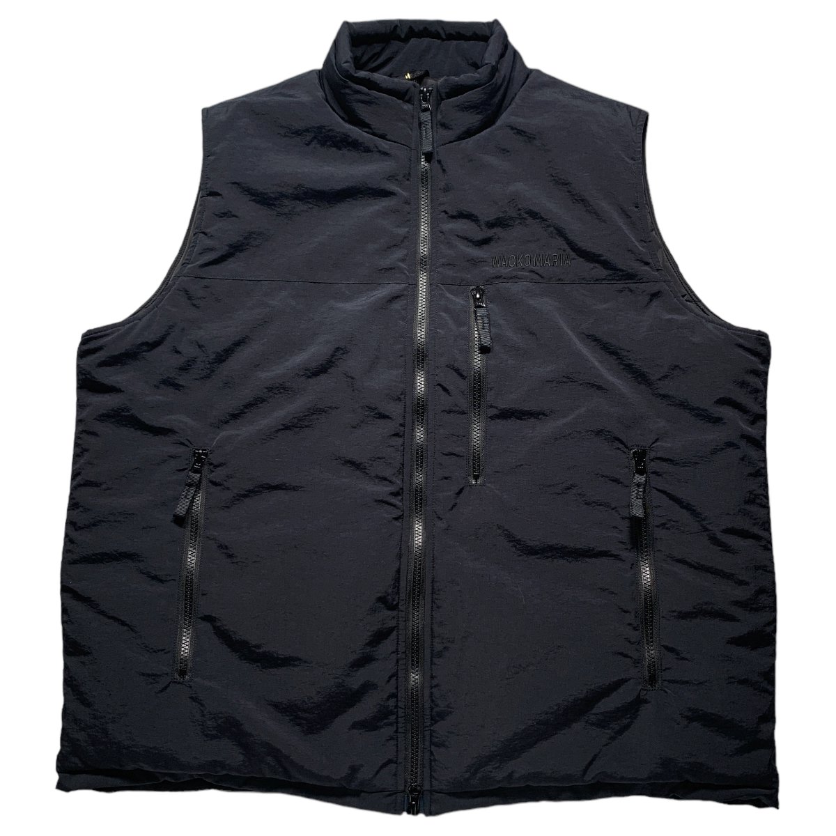 新作人気 wacko Tシャツ BUDSPOOL mariaワコマリアnylon padding vest