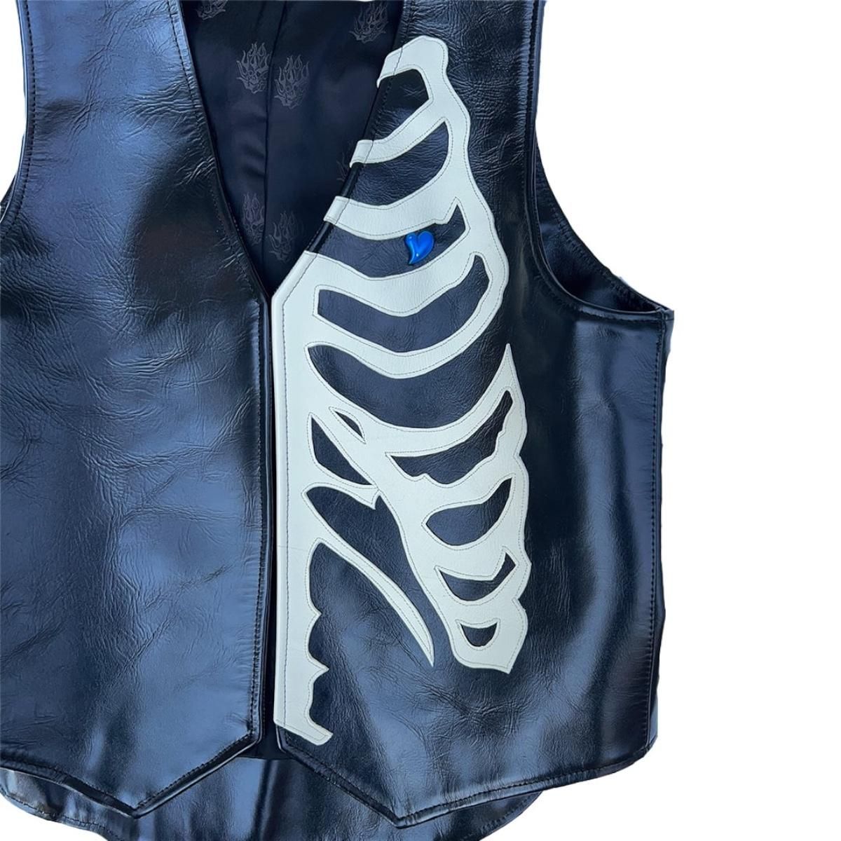 【GW限定】FIRSTRUST ROMEO BONE VESTBLACKサイズM GW限定】FIRSTRUST ROMEO BONE VESTBLACKサイズM