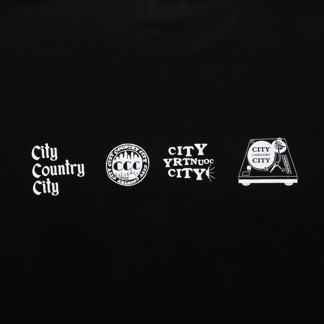 CITY COUNTRY CITY《シティカントリーシティー》COTTON L/S T-SHIRT