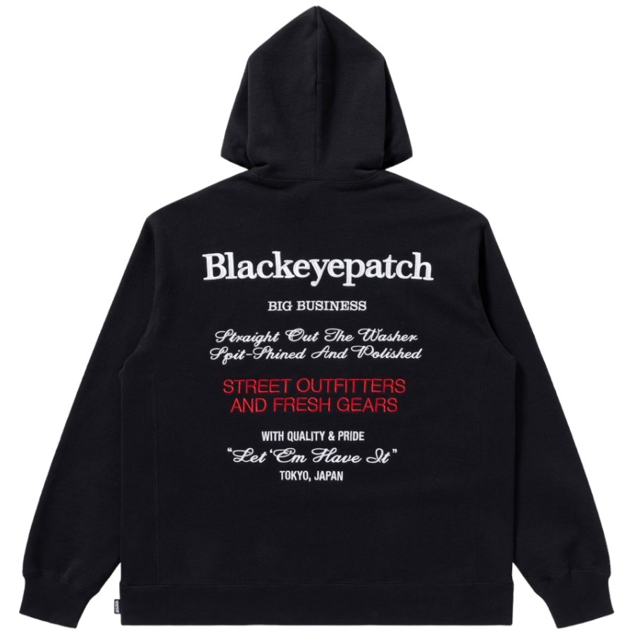 BlackEyePatch《ブラックアイパッチ》| BIG BUSINESS STATEMENT HOODIE