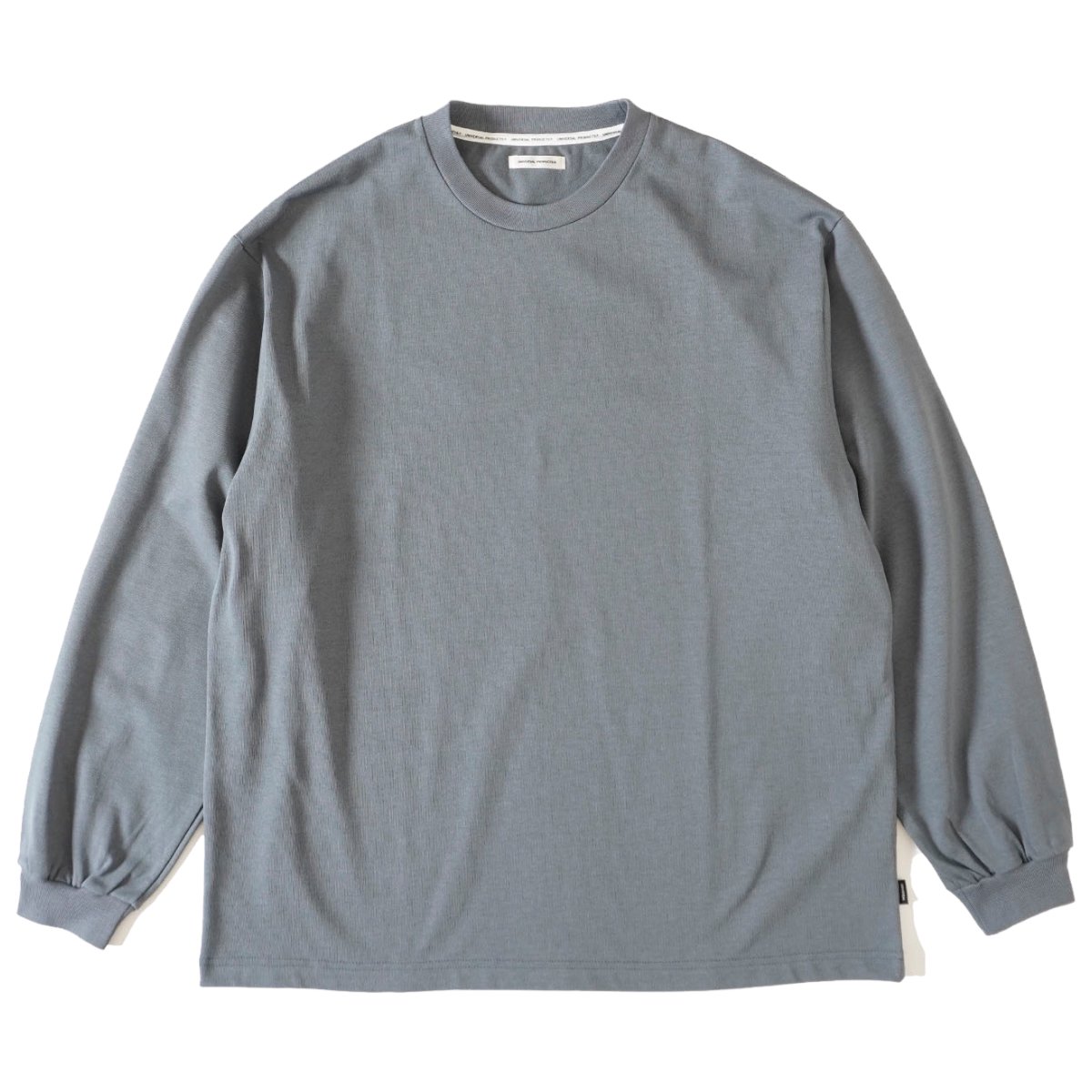 UNIVERSAL PRODUCTS<BR>L/S T-SHIRT(BLUE GRAY)