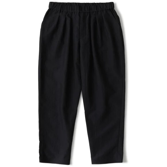 White Mountaineering<BR>POLYESTER TAFFETA TAPERED EASY PANTS