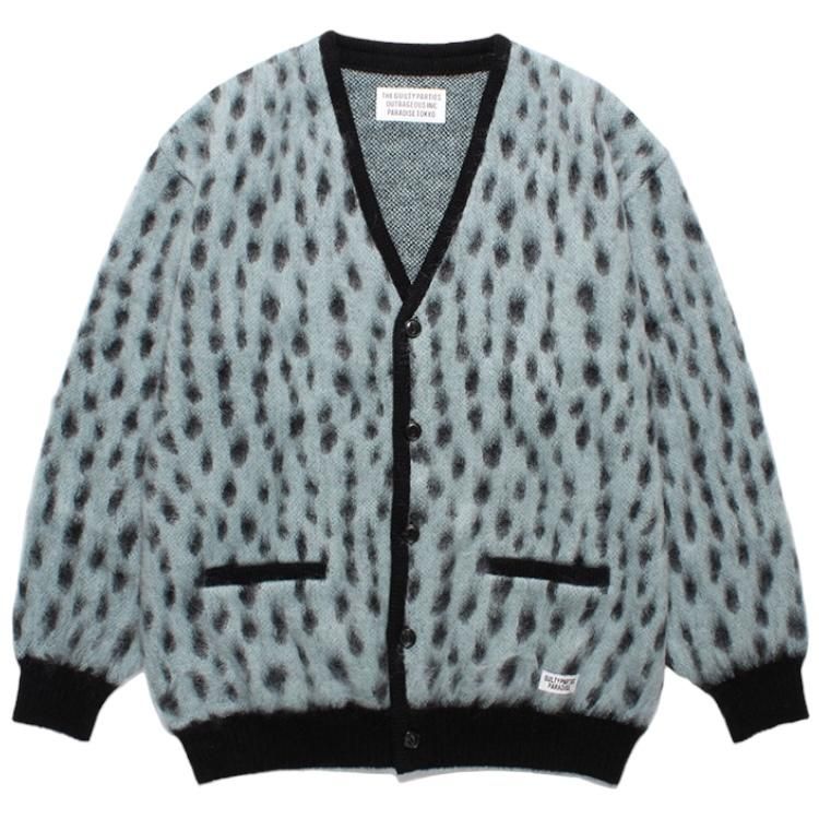 wackomaria leopard mohaircardigan 野村訓市着用 WACKO MARIA - WACKO MARIA モヘアカーディガン 野村訓市着用の