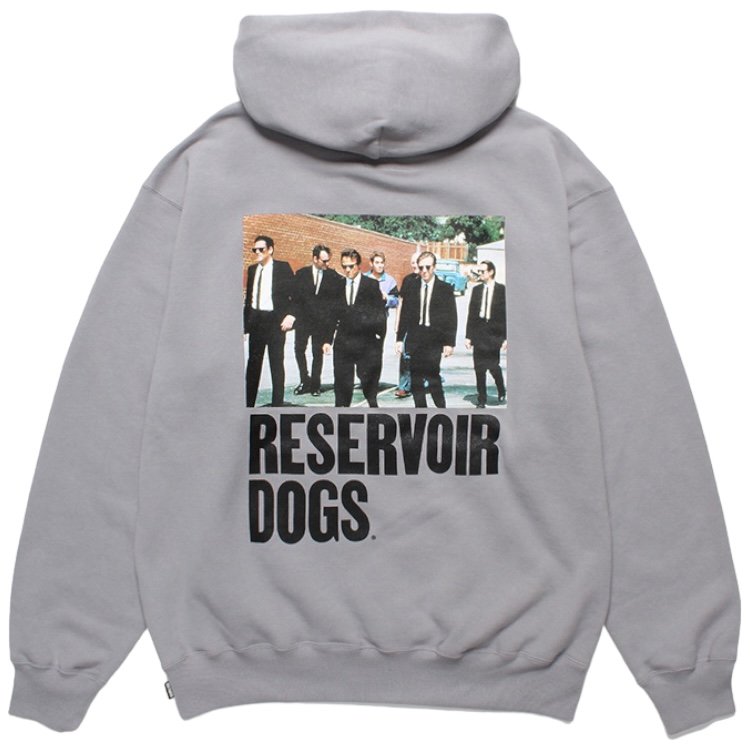 WACKOMARIA<BR>RESERVOIR DOGS / MIDDLE WEIGHT PULLOVER HOODED SWEAT SHIRT(GRAY)
