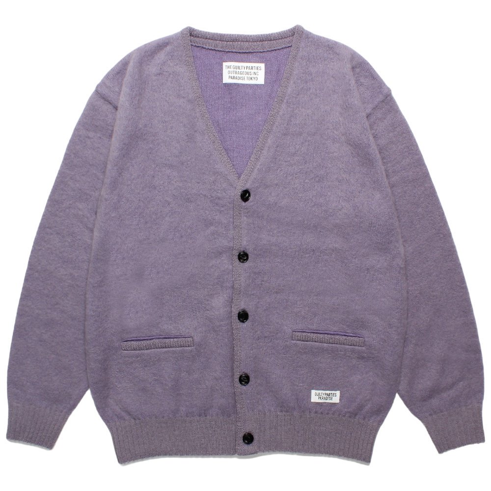 WACKOMARIA《ワコマリア》MOHAIR CARDIGAN(TYPE-1)(24SS-WMK-KN05) | 公式通販 |  BlackSheep【ブラックシープ】Official Online Store