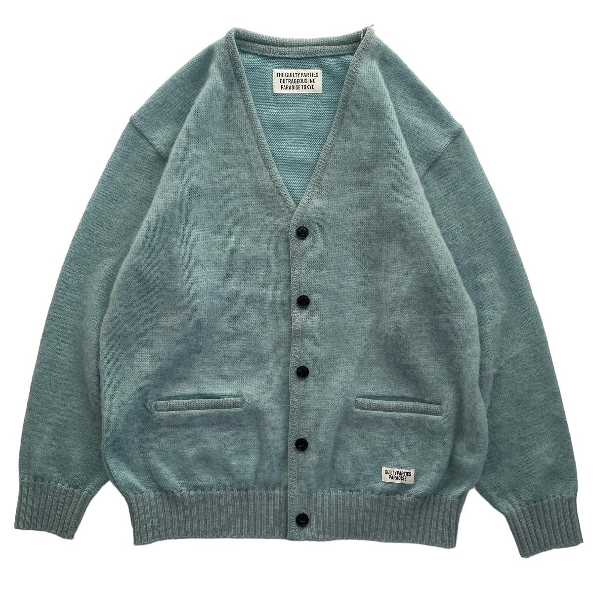 WACKOMARIA《ワコマリア》MOHAIR CARDIGAN(TYPE-1)(24SS-WMK-KN05) | 公式通販 |  BlackSheep【ブラックシープ】Official Online Store