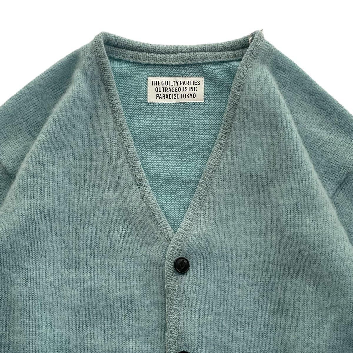 WACKOMARIA《ワコマリア》MOHAIR CARDIGAN(TYPE-1)(24SS-WMK