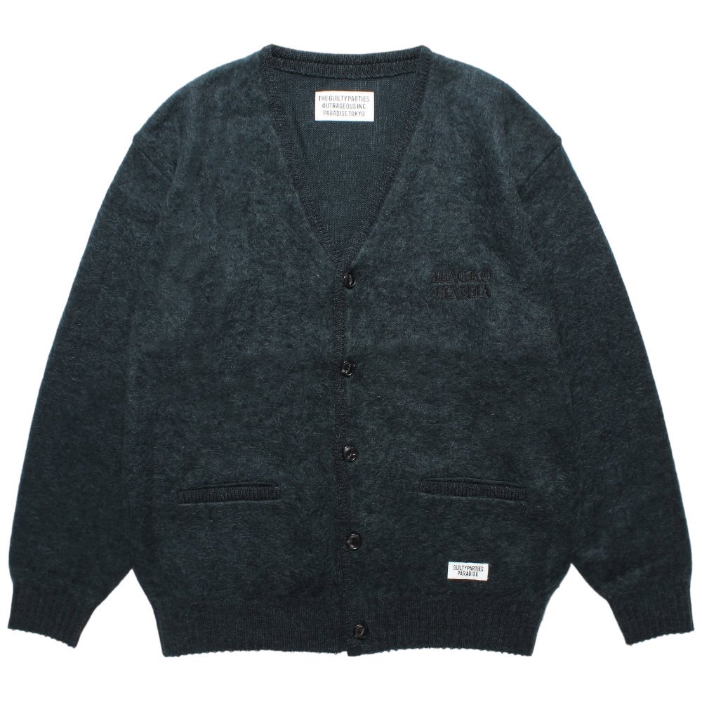 WACKOMARIA《ワコマリア》MOHAIR CARDIGAN(TYPE-2)(24SS-WMK-KN06) | 公式通販 | BlackSheep【 ブラックシープ】Official Online Store