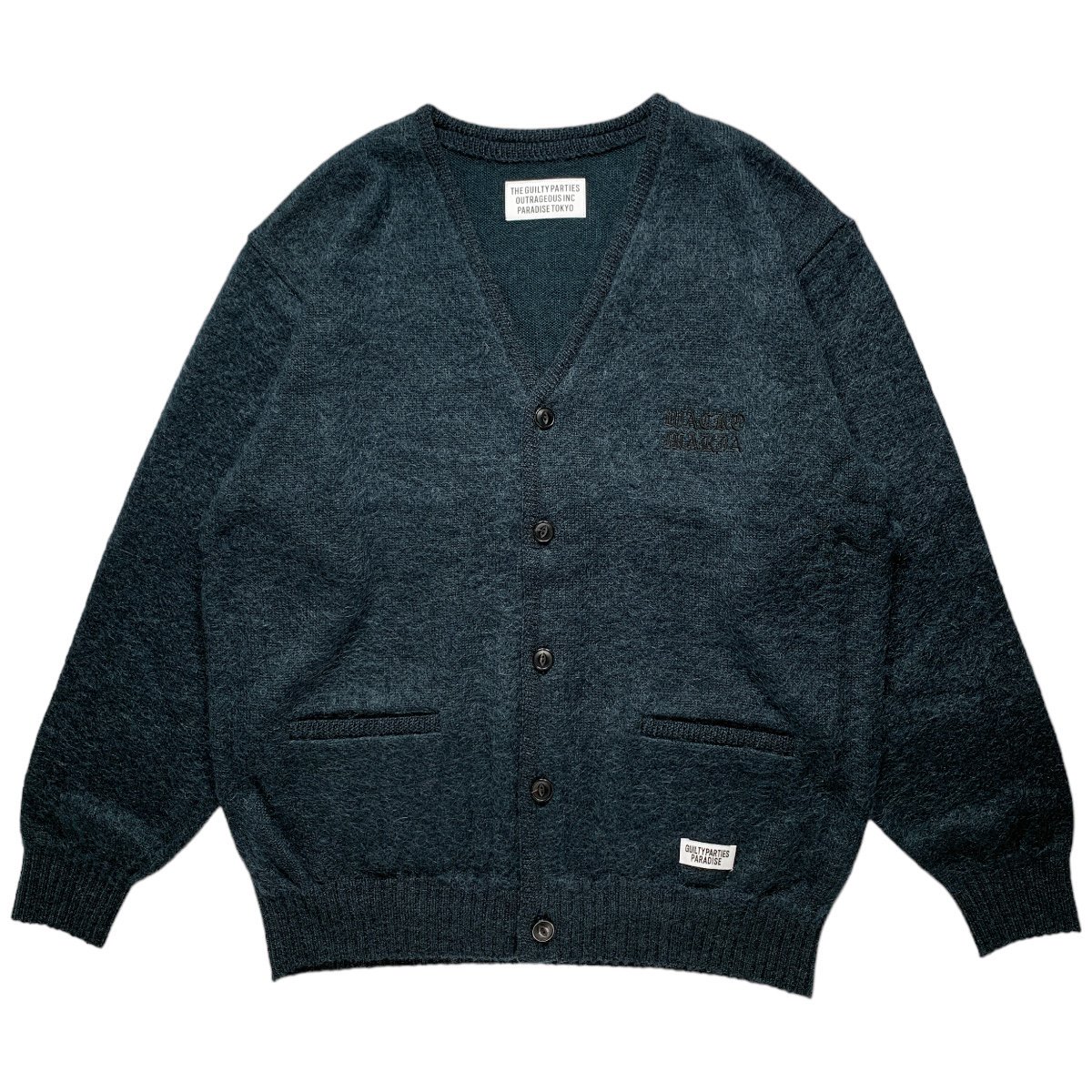 WACKOMARIA《ワコマリア》MOHAIR CARDIGAN(TYPE-2)(24SS-WMK-KN06) | 公式通販 |  BlackSheep【ブラックシープ】Official Online Store