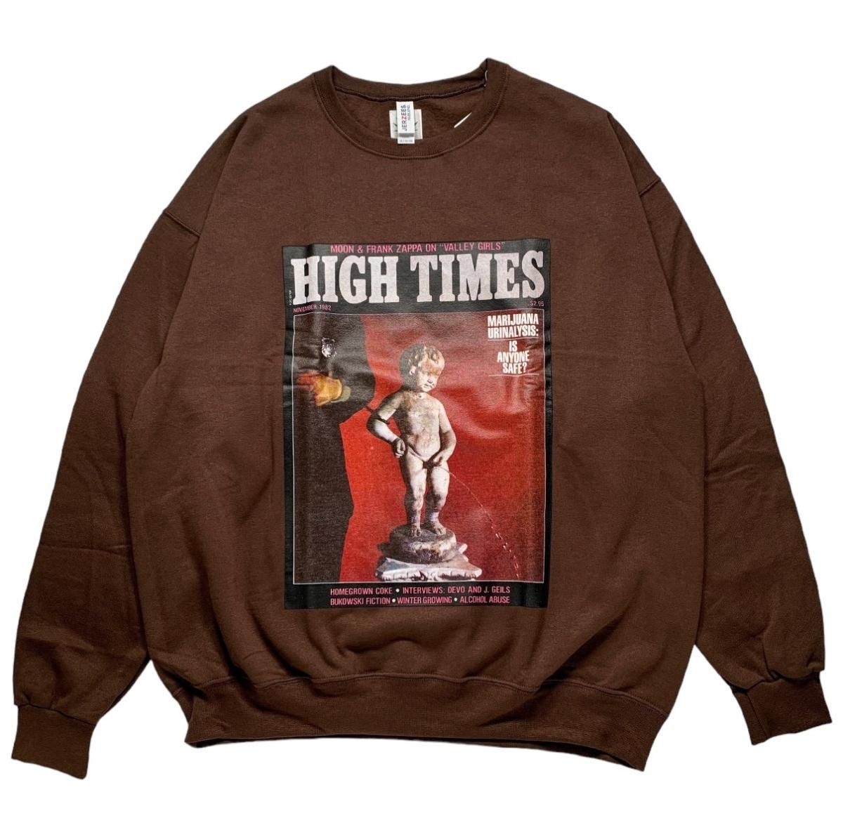 要在庫確認【WACKO MARIA×HIGH TIMES】 CREW NECK SWEAT SHIRT WACKOMARIA《ワコマリア》HIGHTIMES / CREW NECK SWEAT SHIRT