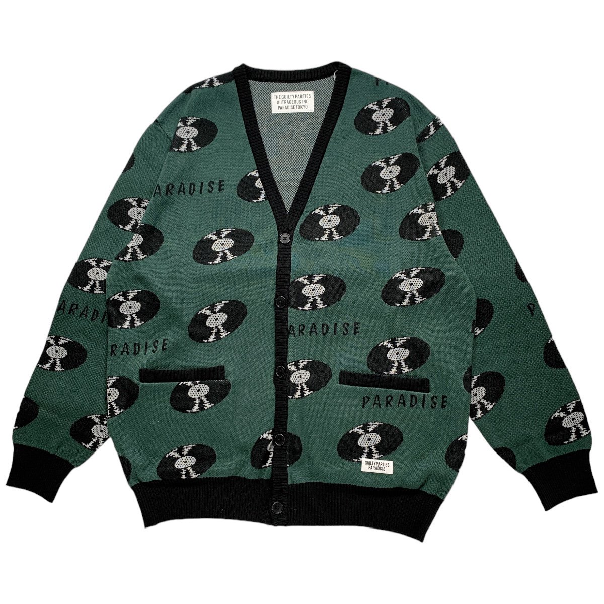 WACKOMARIA《ワコマリア》JACQUARD CARDIGAN(TYPE-1)(24SS-WMK-KN17) | 公式通販 |  BlackSheep【ブラックシープ】Official Online Store