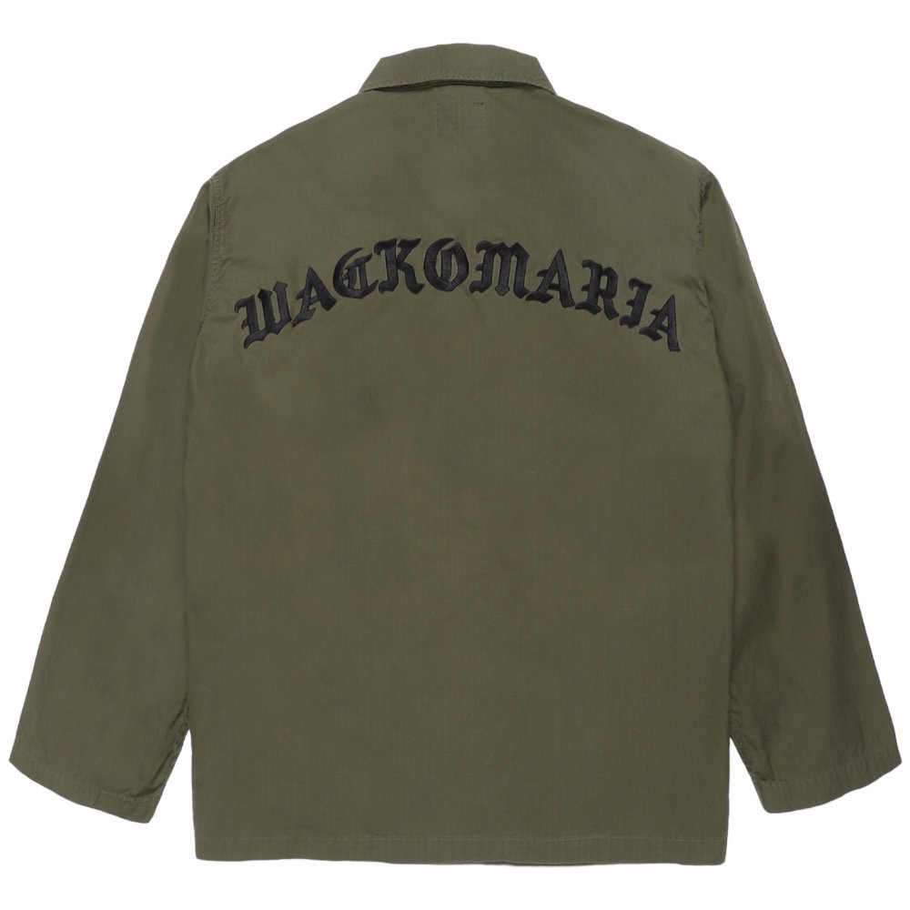 WACKOMARIA《ワコマリア》ARMY SHIRT(TYPE-3)(24SS-WMO-ML11) | 公式通販 |  BlackSheep【ブラックシープ】Official Online Store