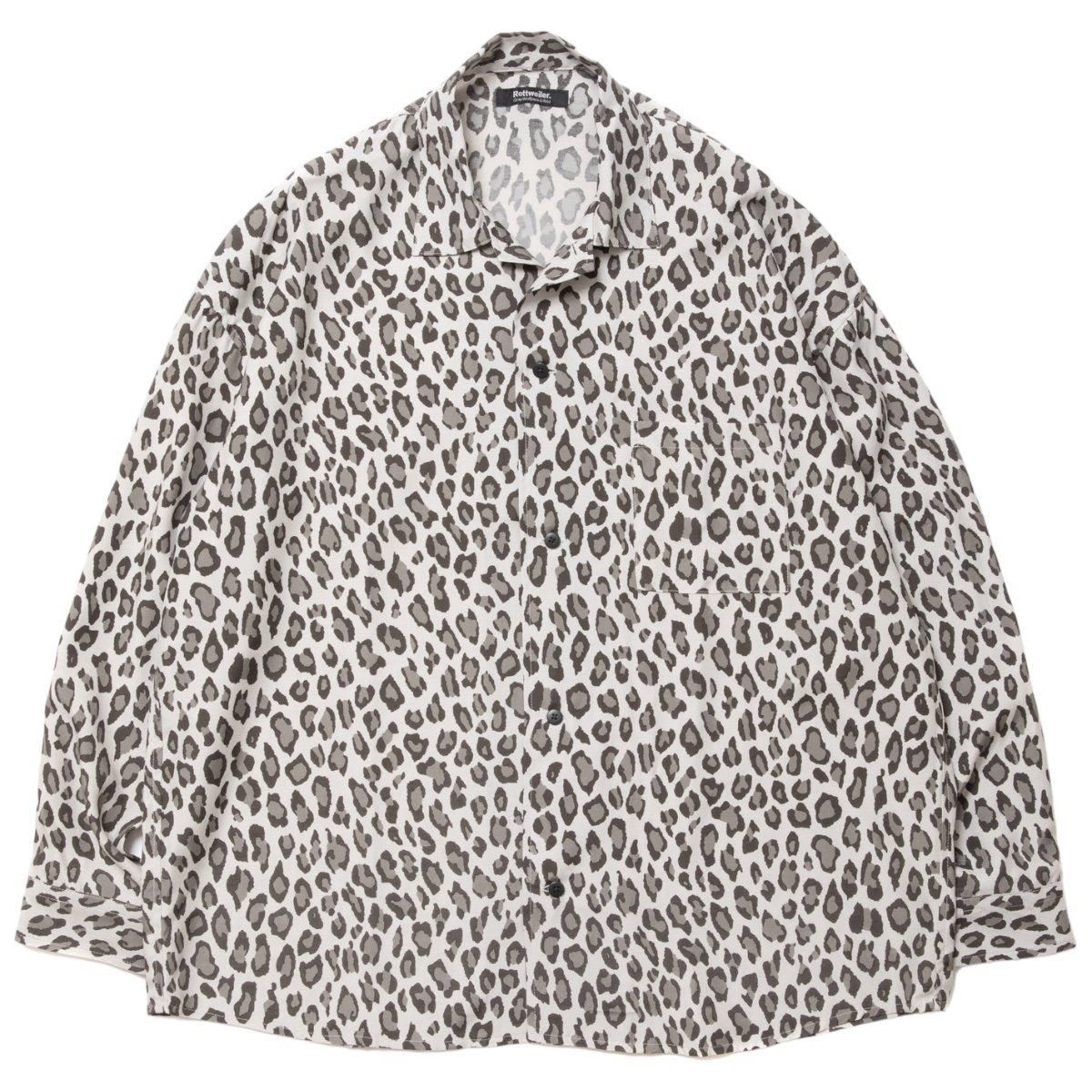 ROTTWEILER《ロットワイラー》R9 LEOPARD SHIRT(RW24A0204) | 公式通販 |  BlackSheep【ブラックシープ】Official Online Store