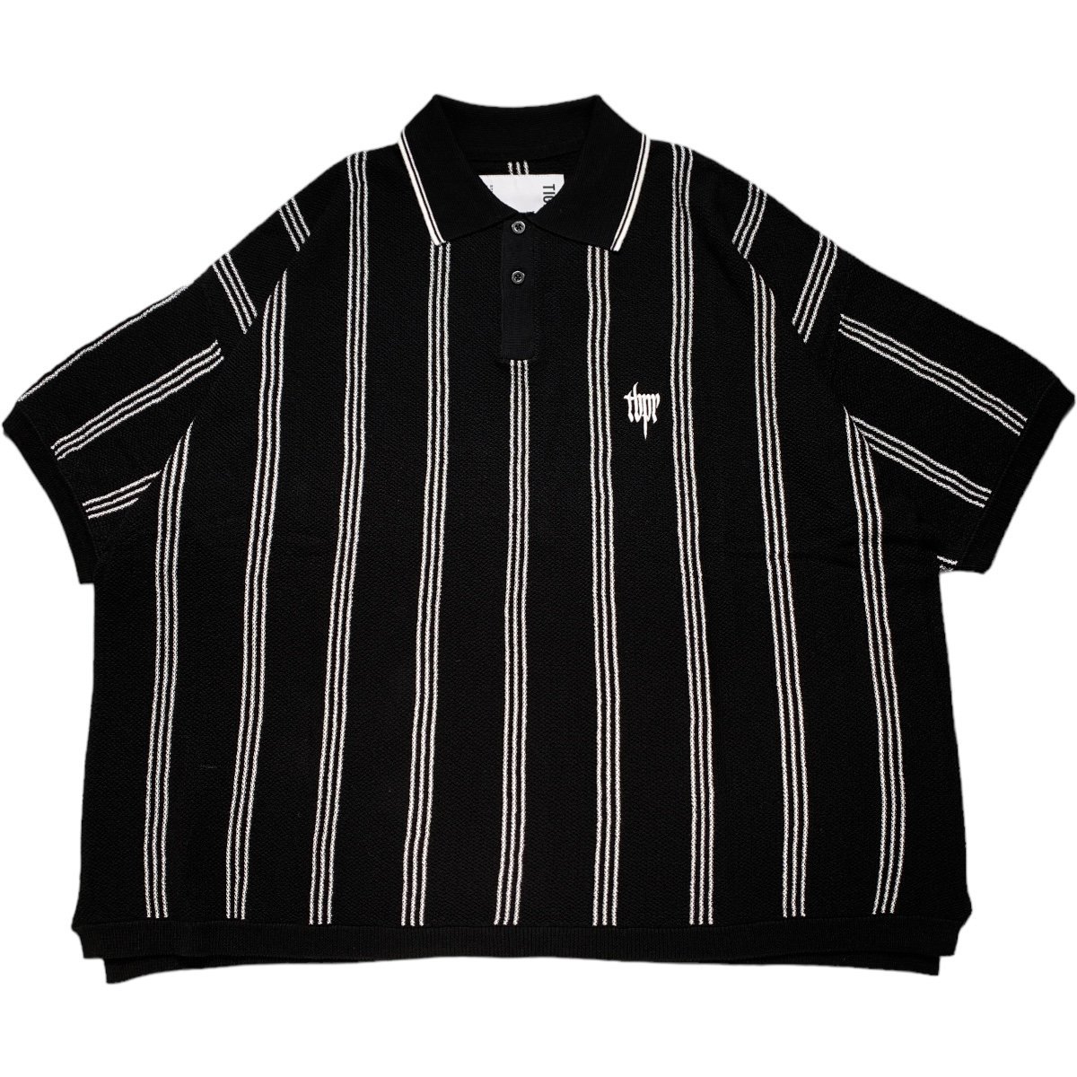 TIGHTBOOTH《タイトブース》TBPR / STRIPE KNIT POLO(SS24-KN03 
