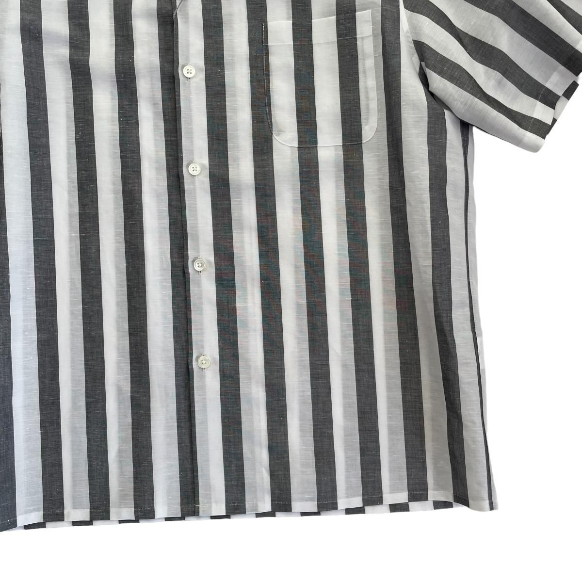 WACKOMARIA《ワコマリア》SOKTAS / STRIPED OPEN COLLAR SHIRT