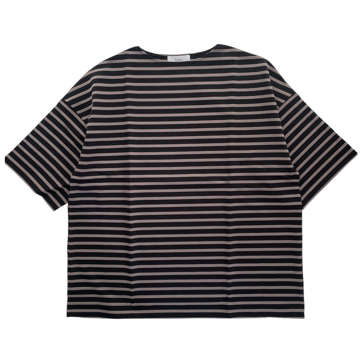 marka《マーカ》BASQUE SHIRT S/S - 30//1 ORGANIC COTTON KNIT -(M24B 