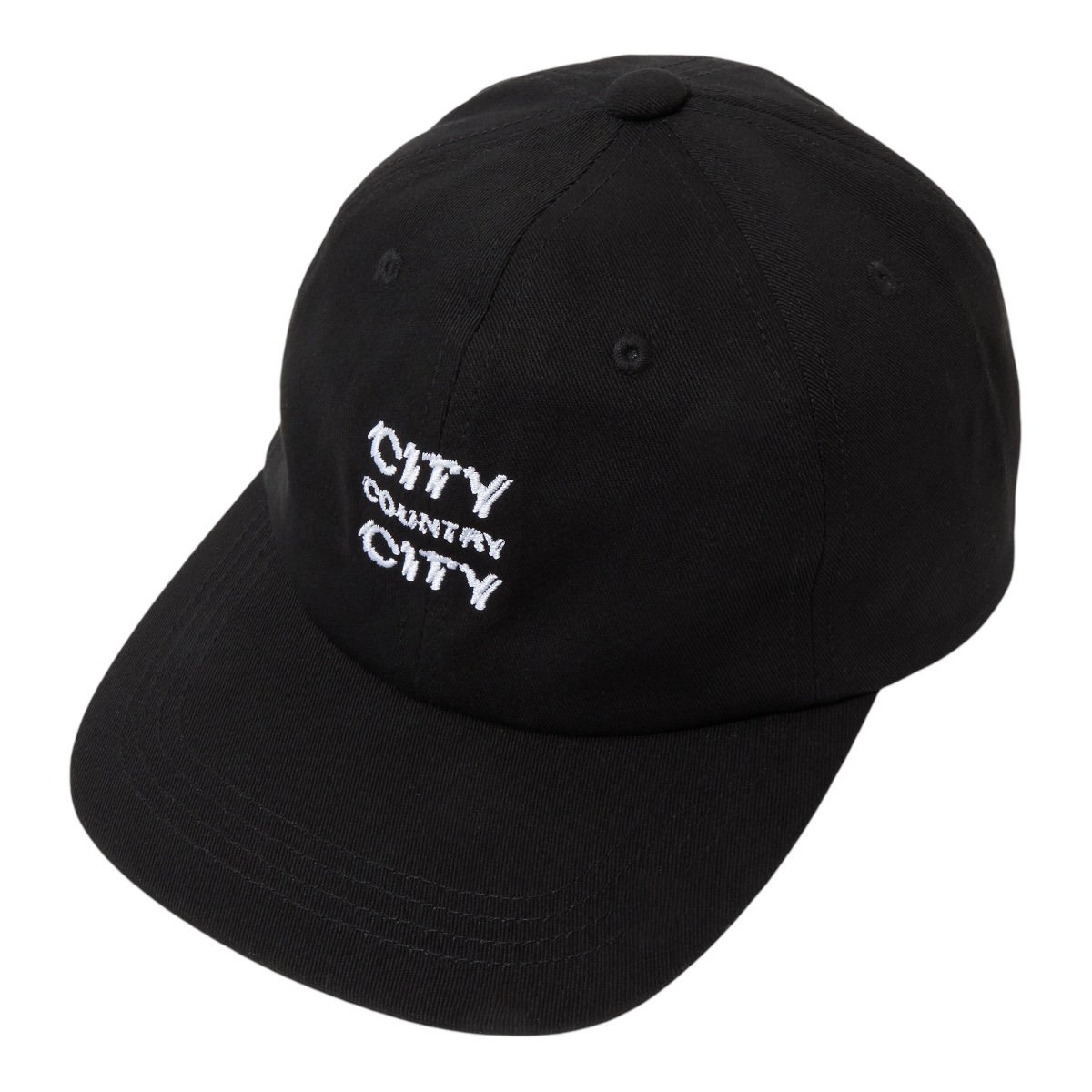 CITY COUNTRY CITY<BR>Embroidered Logo Cotton Cap