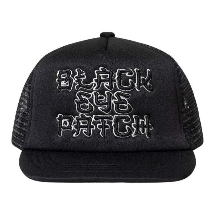 BlackEyePatch《ブラックアイパッチ》| KANJI LOGO MESH CAP 