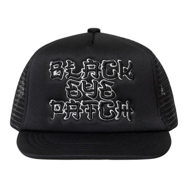 BlackEyePatch <BR>KANJI LOGO MESH CAP