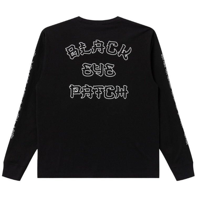 BlackEyePatch《ブラックアイパッチ》| KANJI LOGO L/S TEE BlackEyePatch《ブラックアイパッチ》| KANJI LOGO L/S TEE