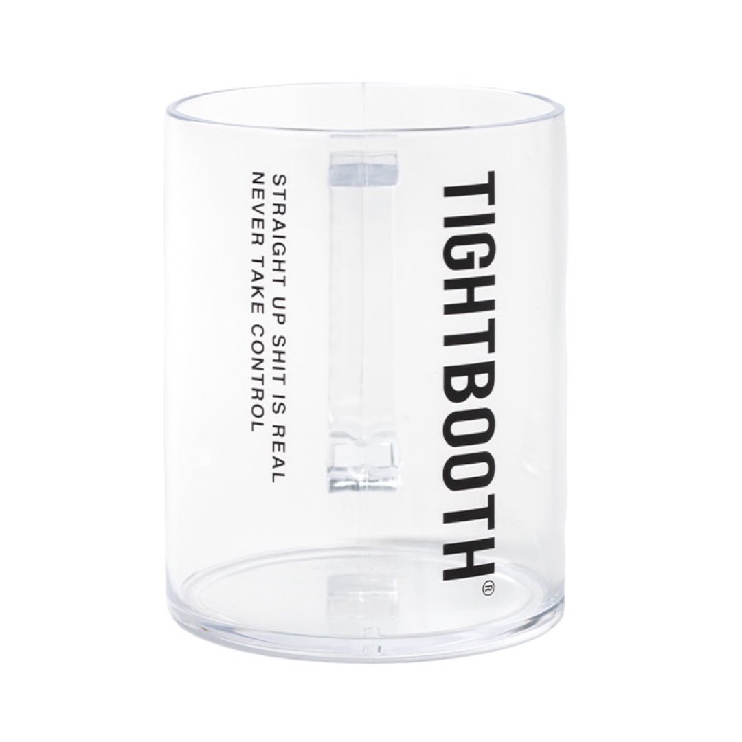 TIGHTBOOTH<BR>TBPR / LOGO PLASTIC MUG