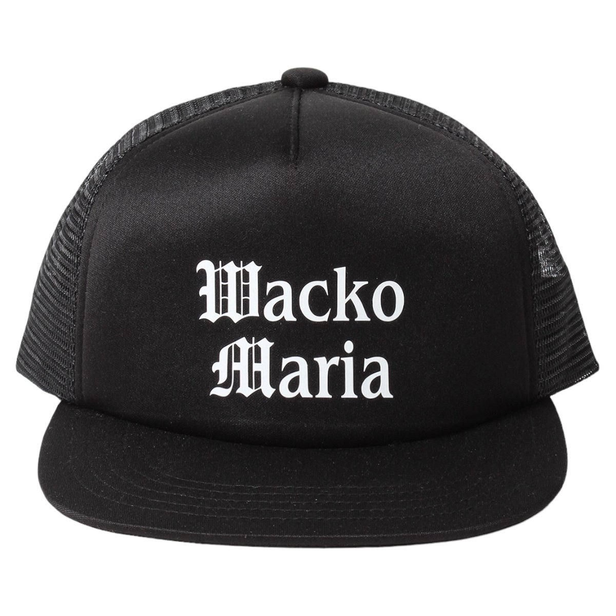 WACKOMARIA<BR>MESH CAP(BLACKBLACK)