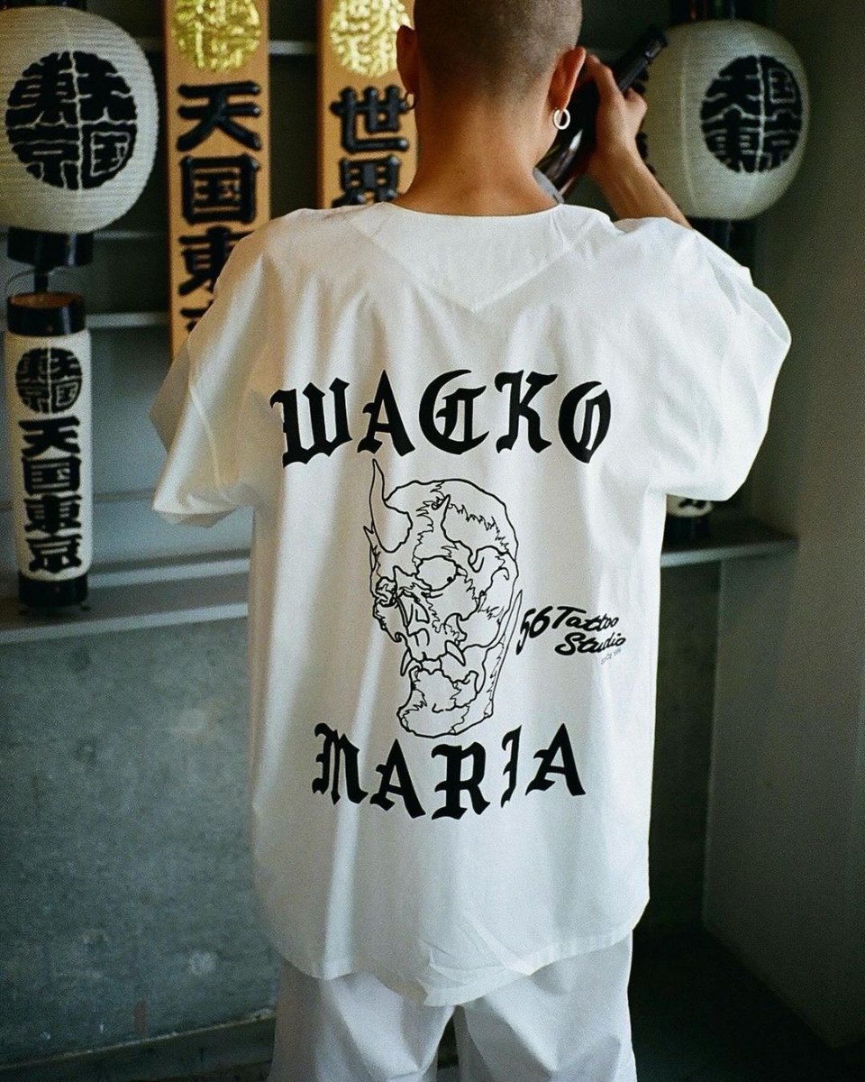 WACKOMARIA《ワコマリア》56 TATOO STUDIO / DABO SHIRT(56TS-WM-DB04) | 公式通販 |  BlackSheep【ブラックシープ】Official Online Store