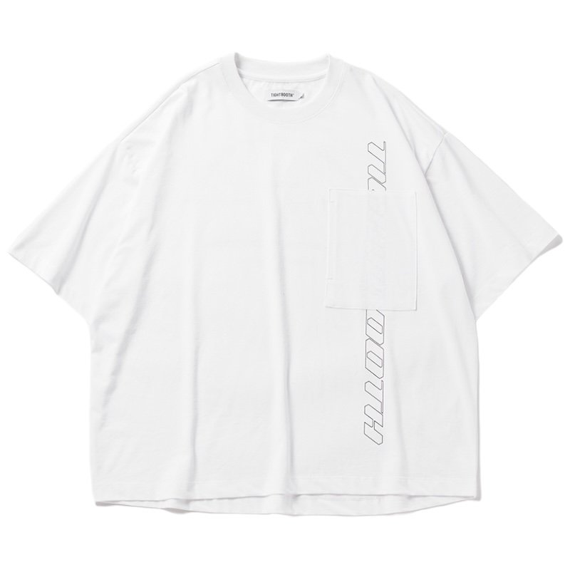 TIGHTBOOTH<BR>TBPR / STRAIGHT UP T-SHIRT(WHITE)