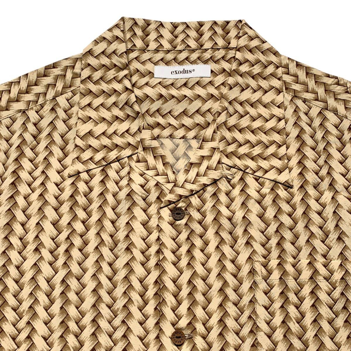 EXODUS HAWAIIAN SHIRTS エクソダス ハワイアンシャツ HAWAIIAN SHIRTS【YELLOW】｜EXODUS｜MELTING POT（正規取扱店